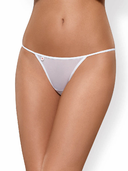 Luiza Thong White - ClubX